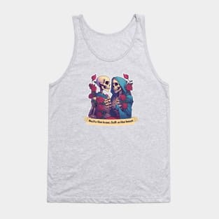 Bad to the Bone but Soft in the heart Tank Top